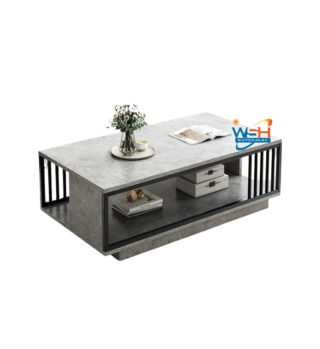 MARBLE TEXTURED COFFEE TABLE