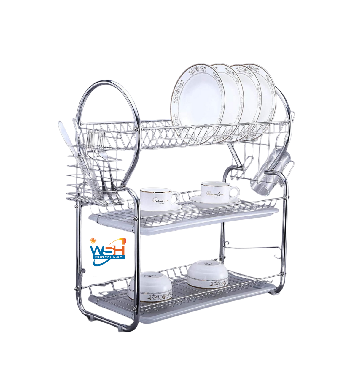 3 Layer Stainless Steel Dishrack