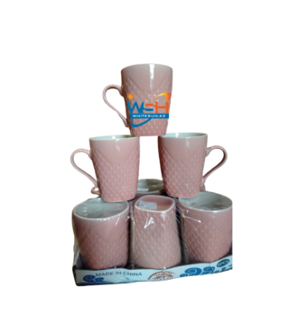 Classic Ceramic Mugs For Tea/Coffee Set(6)
