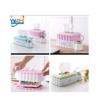 2 In 1 Serviette &Toothpick Holder