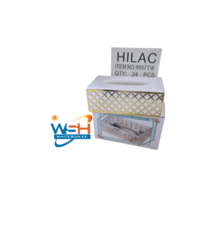 Gold Crystal Tissue Box