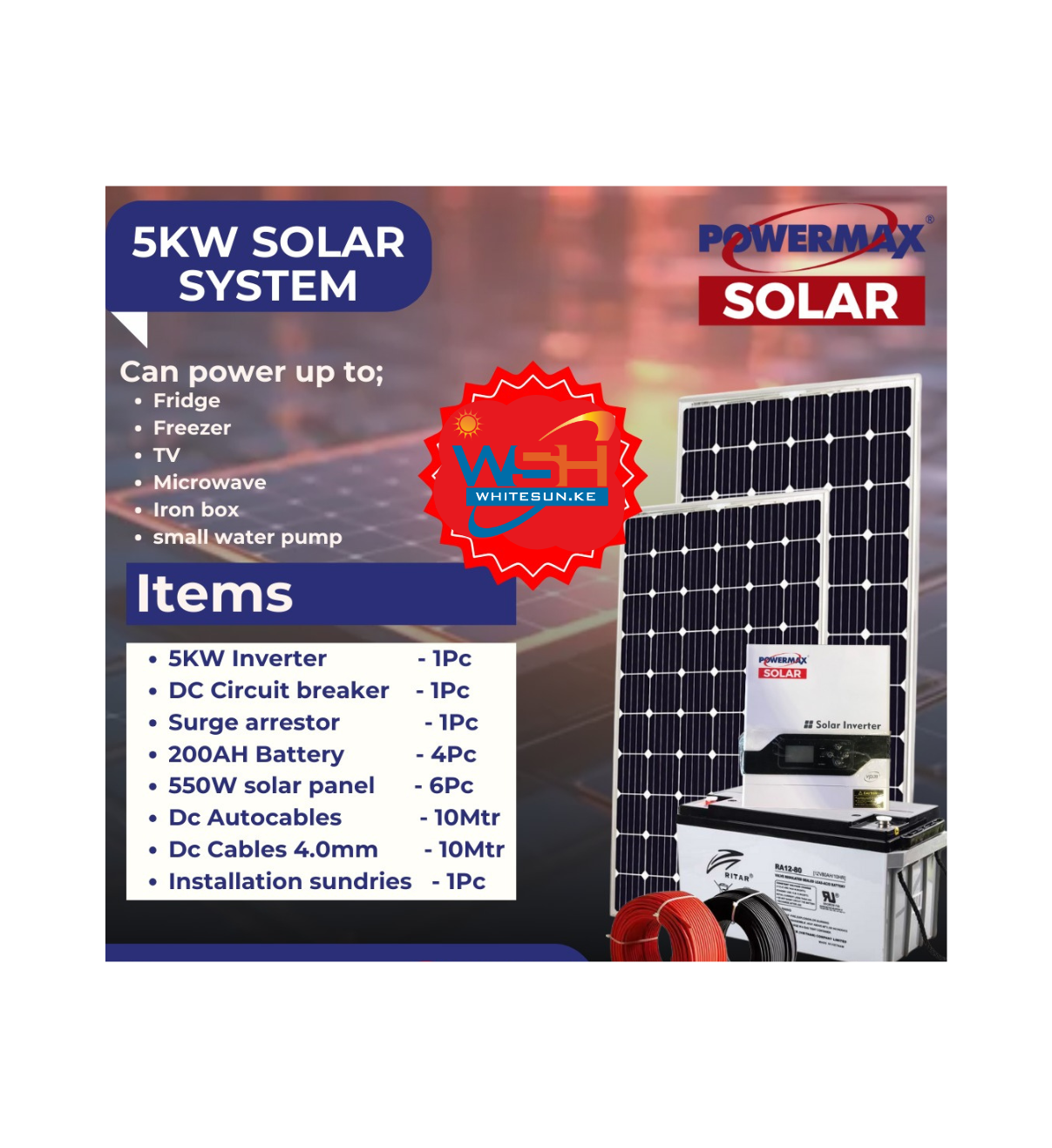 5KW Solar System