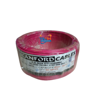 Scanford 1.5mm Single Core Red