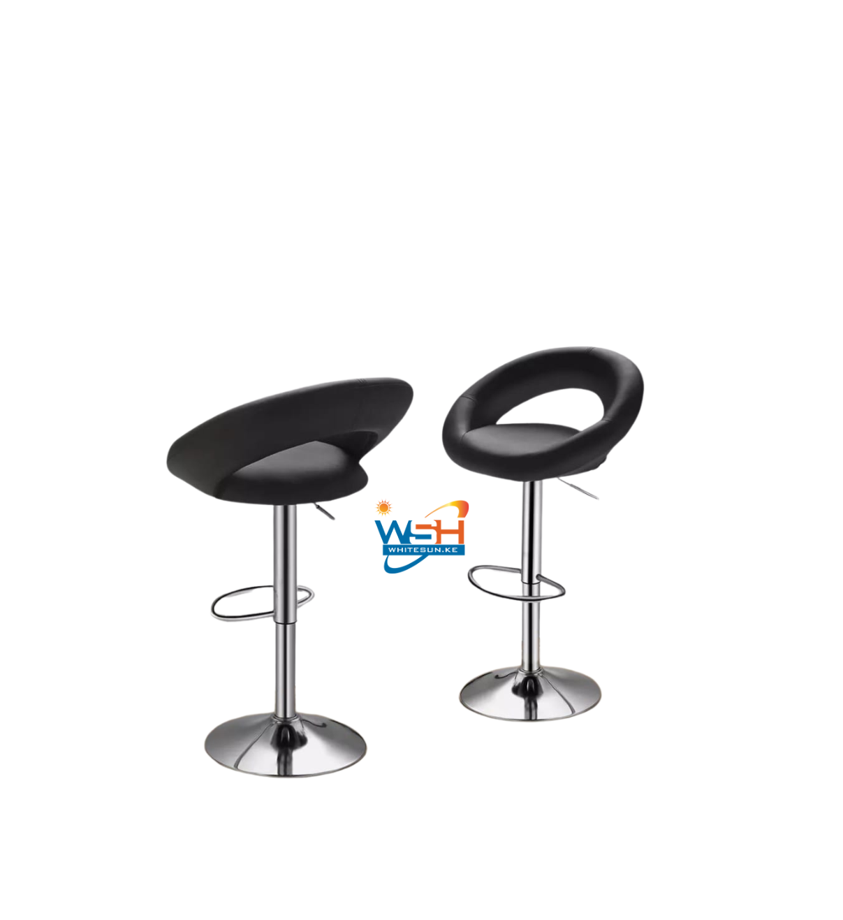 360 Degree Swivel Chair High Chair Bar Cafe Restaurant Mall Comfortable Back Stool
