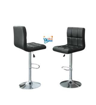 Modern design high back PU bar chair bar stool with chromed legs and footrest BC-0109