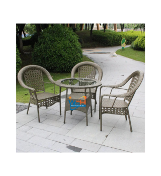 4-Piece Rattan Patio Set