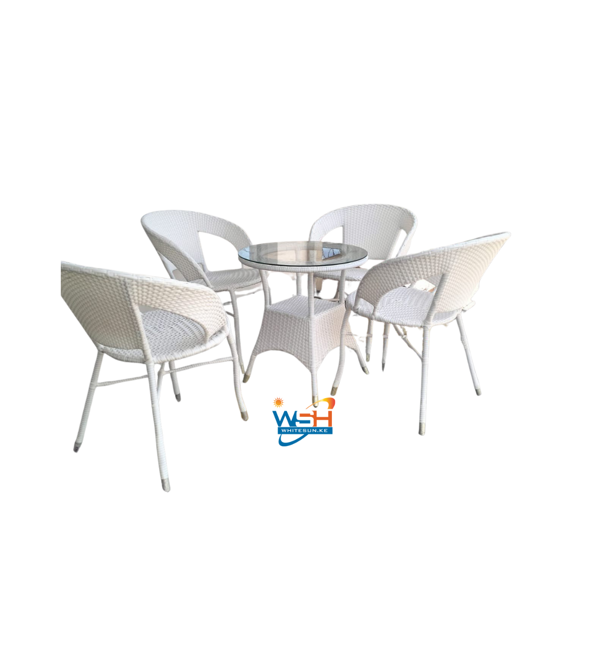 LIDDSTE Garden Patio 4-Seater Chair and Table Set