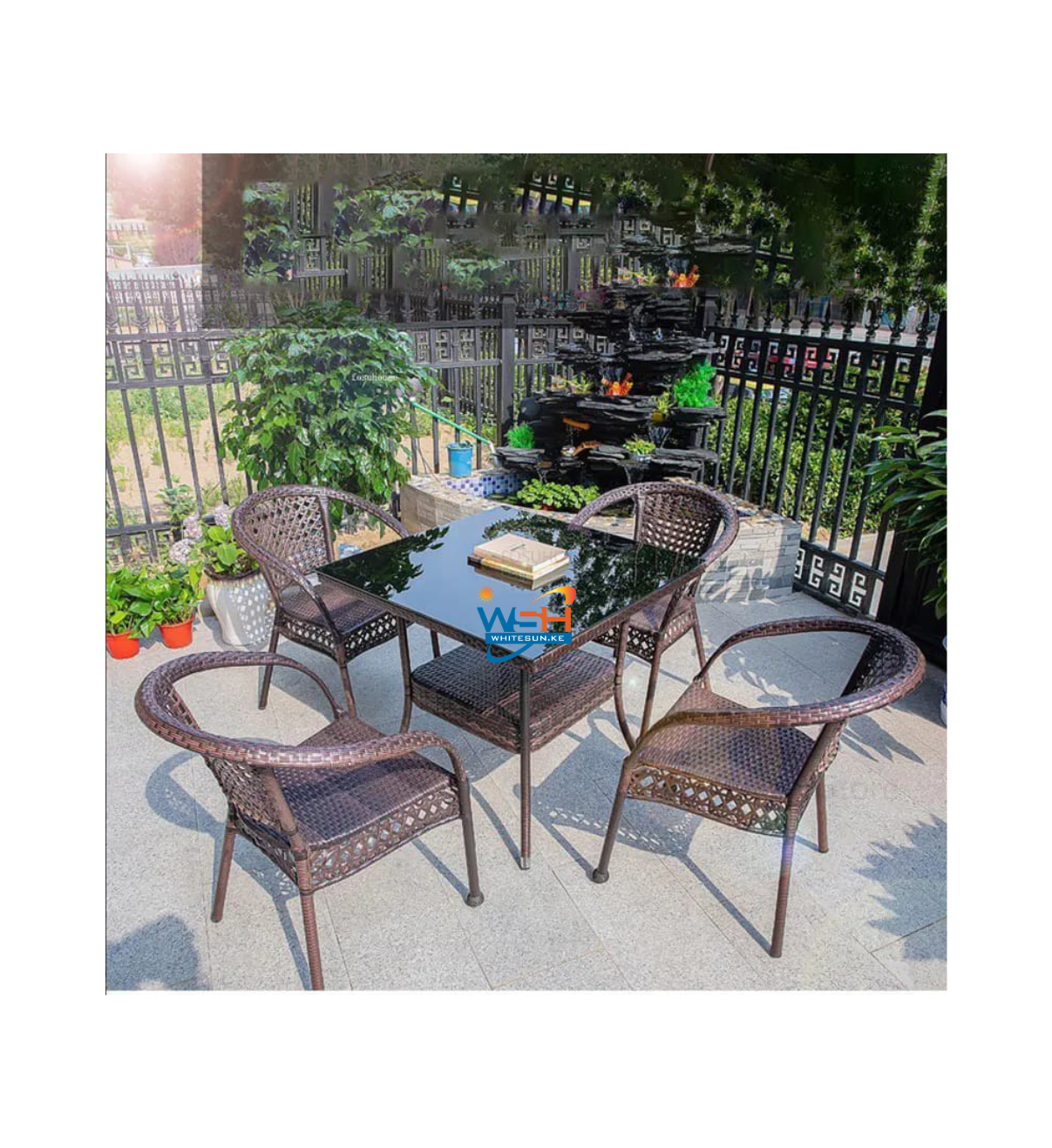 Garden Furniture Set with Table