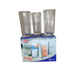 Glass 6pcs Water Glasses