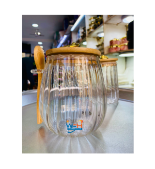 Household Sealed Transparent Glass Seasoning Pot With Lid Sugar Bowl Tea Storage Jar Salt Pepper Storage Box Kitchen Accessories