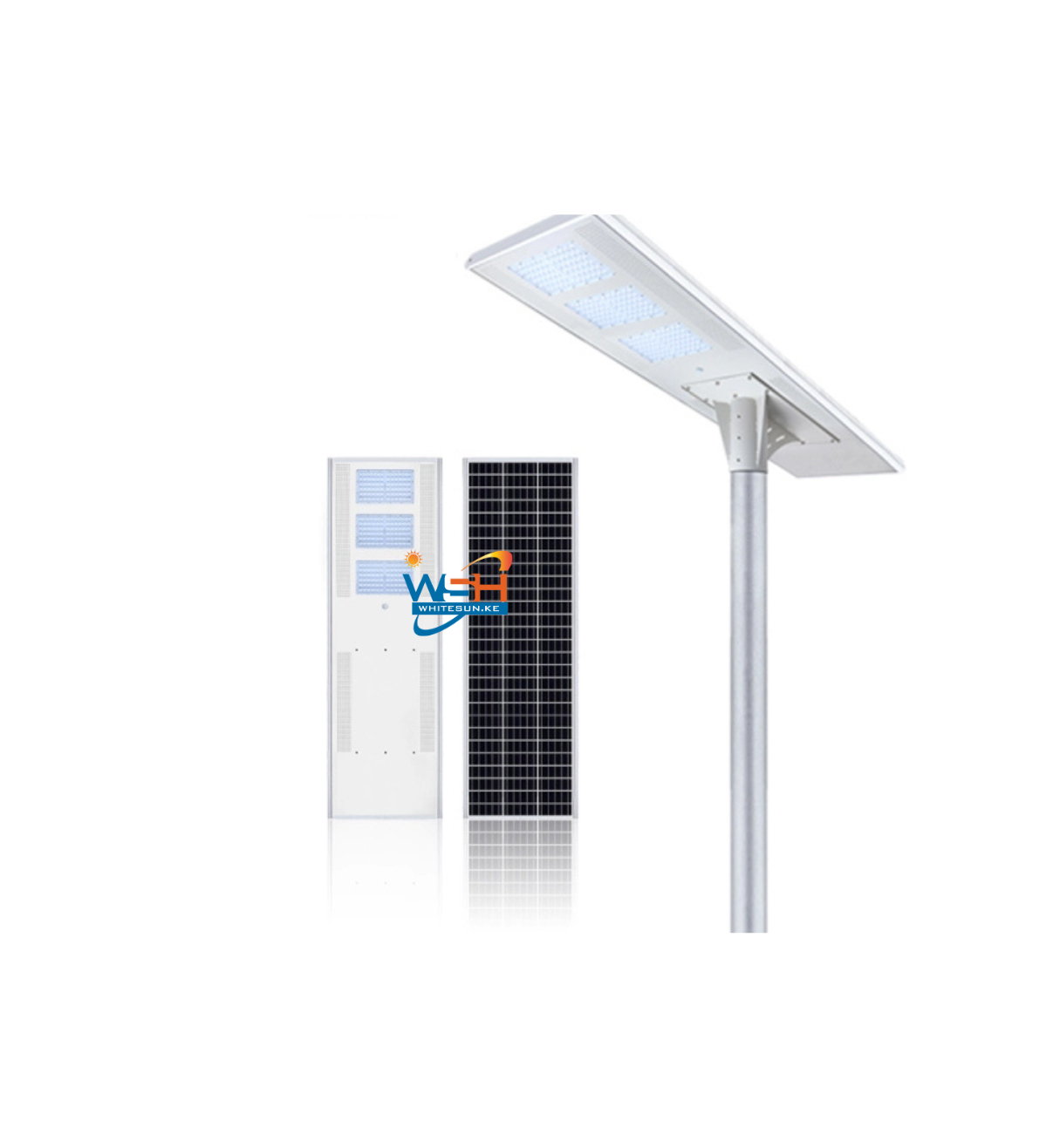 A3 100W-S Aluminum LED All in One Solar Street light with Remote Waterproof