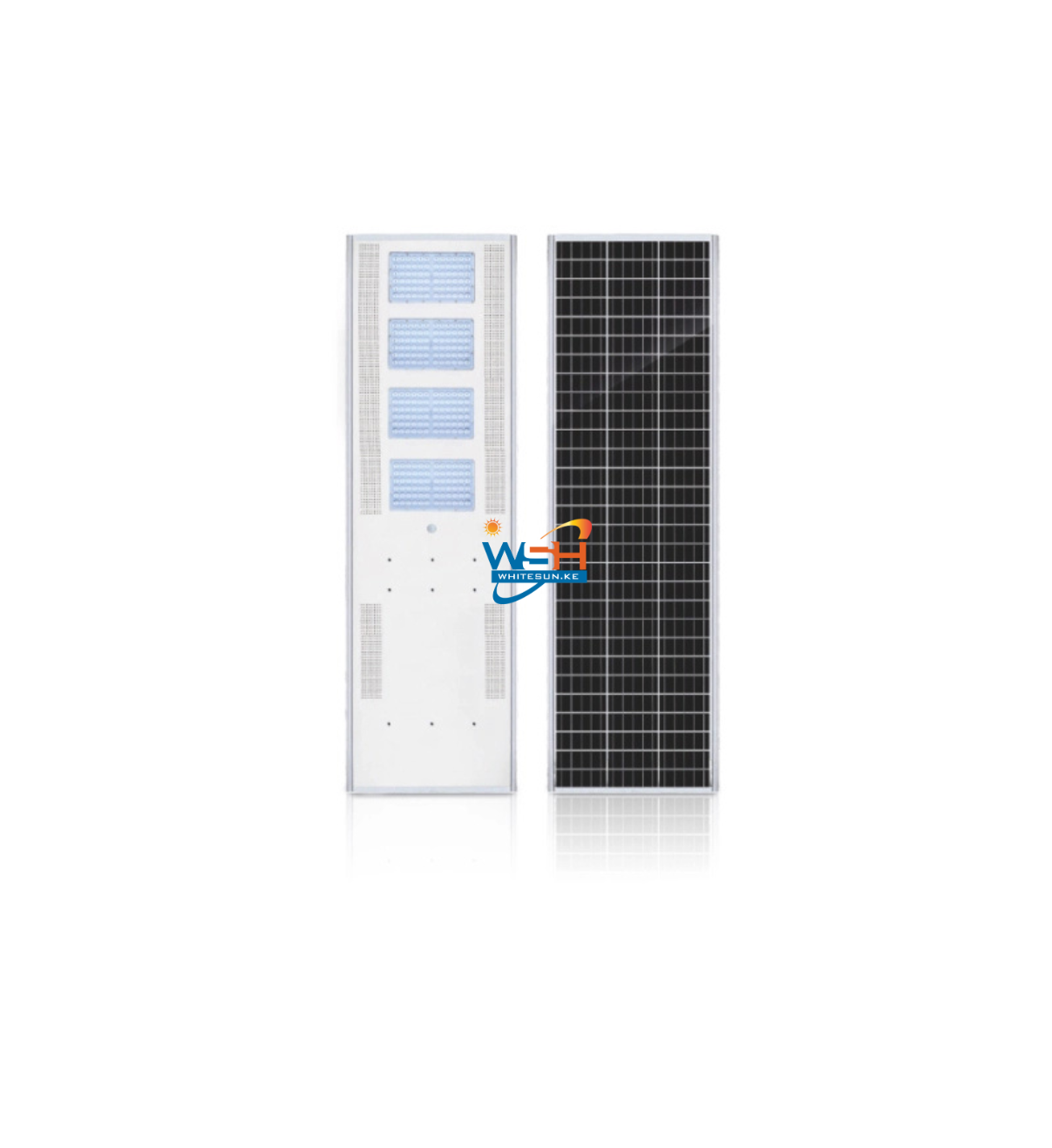 A3 150W Aluminum Solar Street Light LED All in One Solar Street Light with Remote Waterproof - Image 2