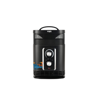 VHF152MLK Fan Heater, 1500W - Black