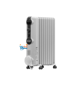 Delonghi TRRS0920 Oil Filled Radiator Heater, 9 Fin - White