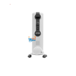 Delonghi TRRS1225 Oil Filled Radiator Heater, 12 Fin - White