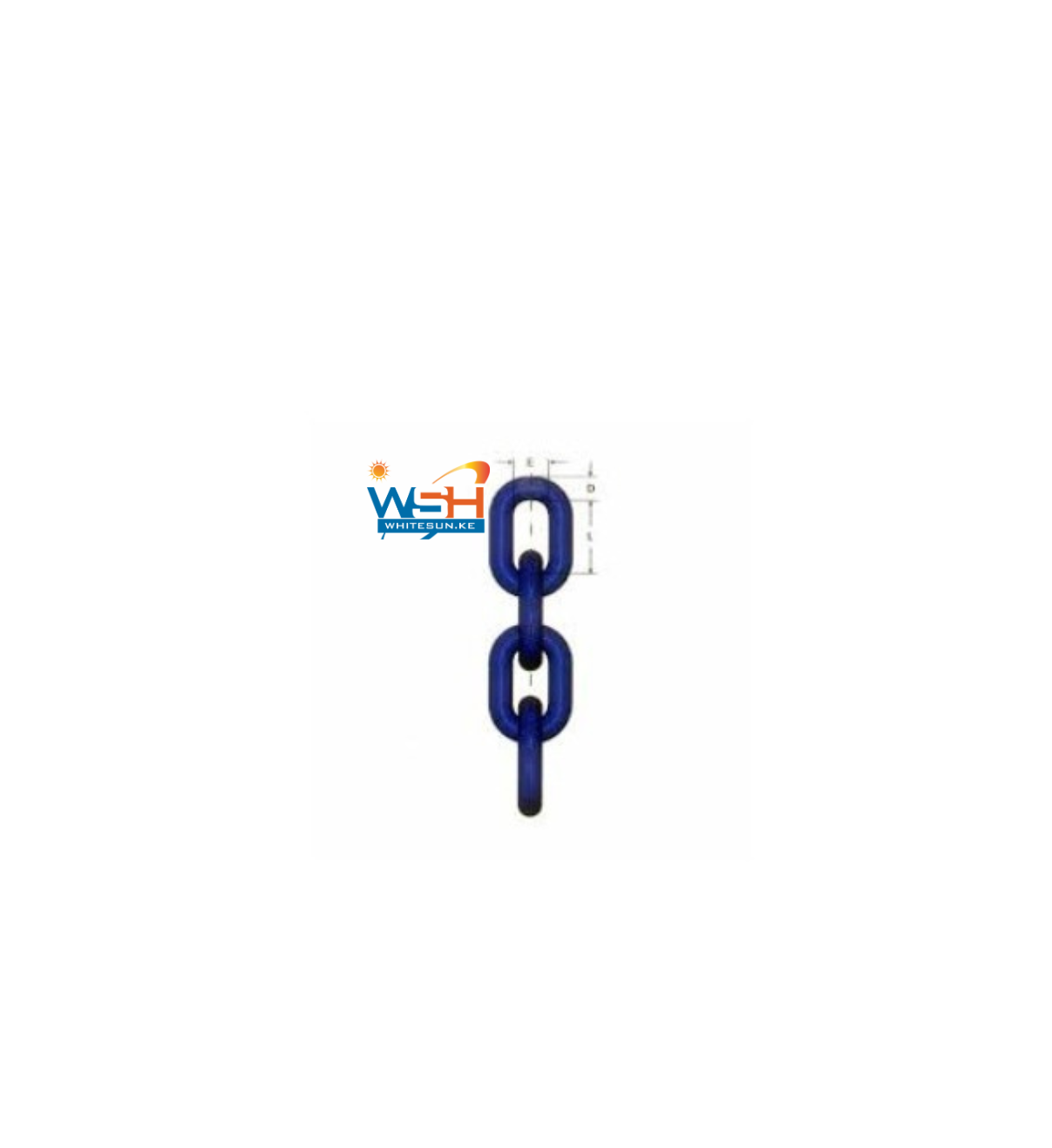 Chain Grade 10 Short Link KL by GUNNEBO