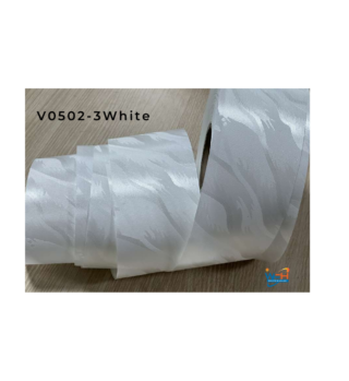 WHITE VERTICAL WINDOW BLINDS V0502-3White