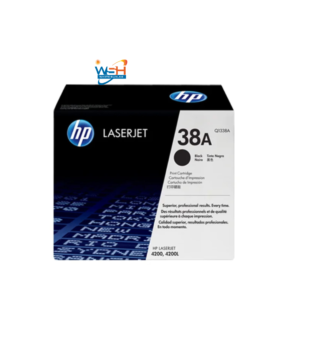 HP 38A Black Original LaserJet Toner Cartridge (Q1338A)