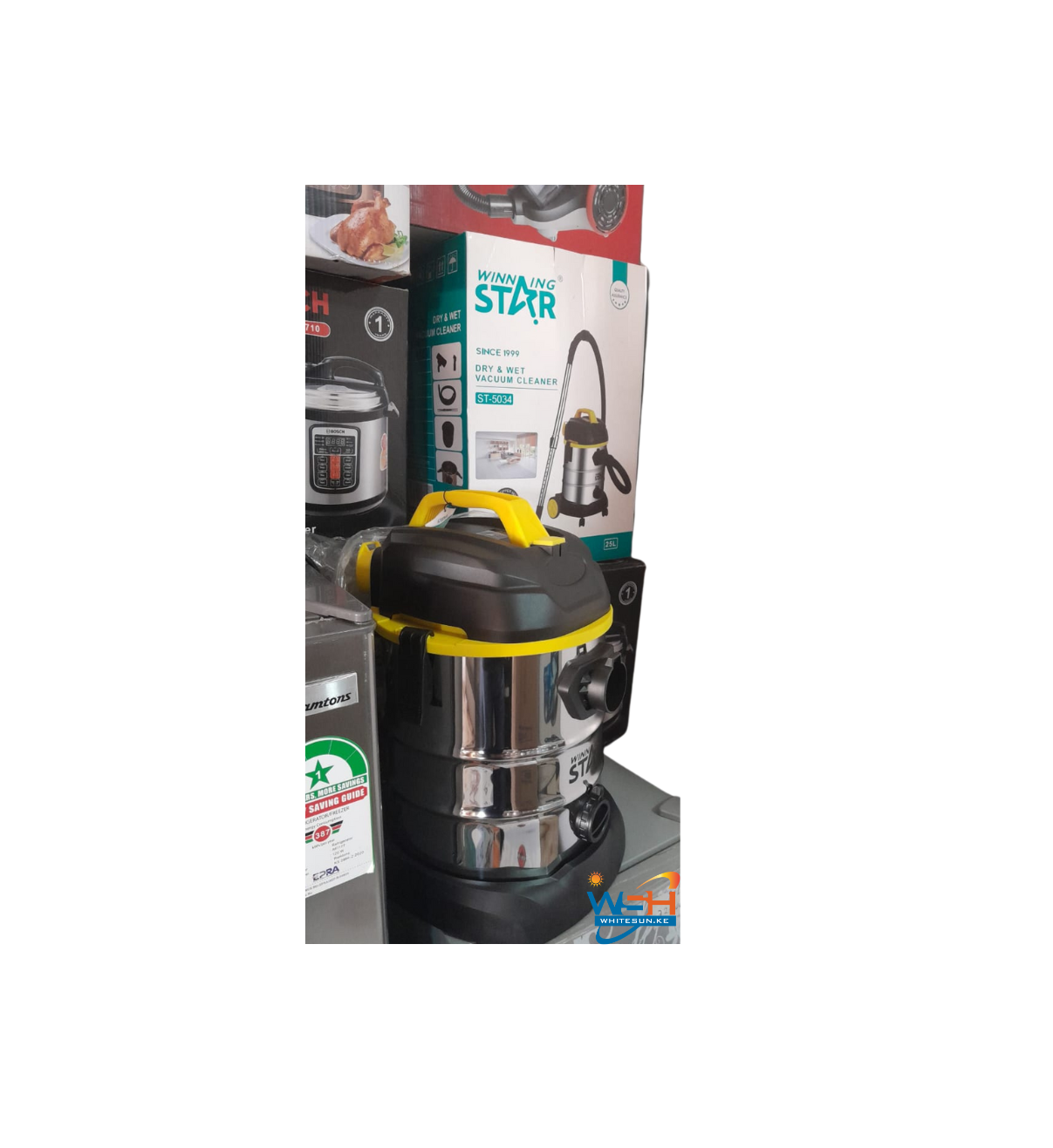 Commercial Electric Wet Dry Water Filter Cleaning Vacuum Cleaner With 1600W Strong