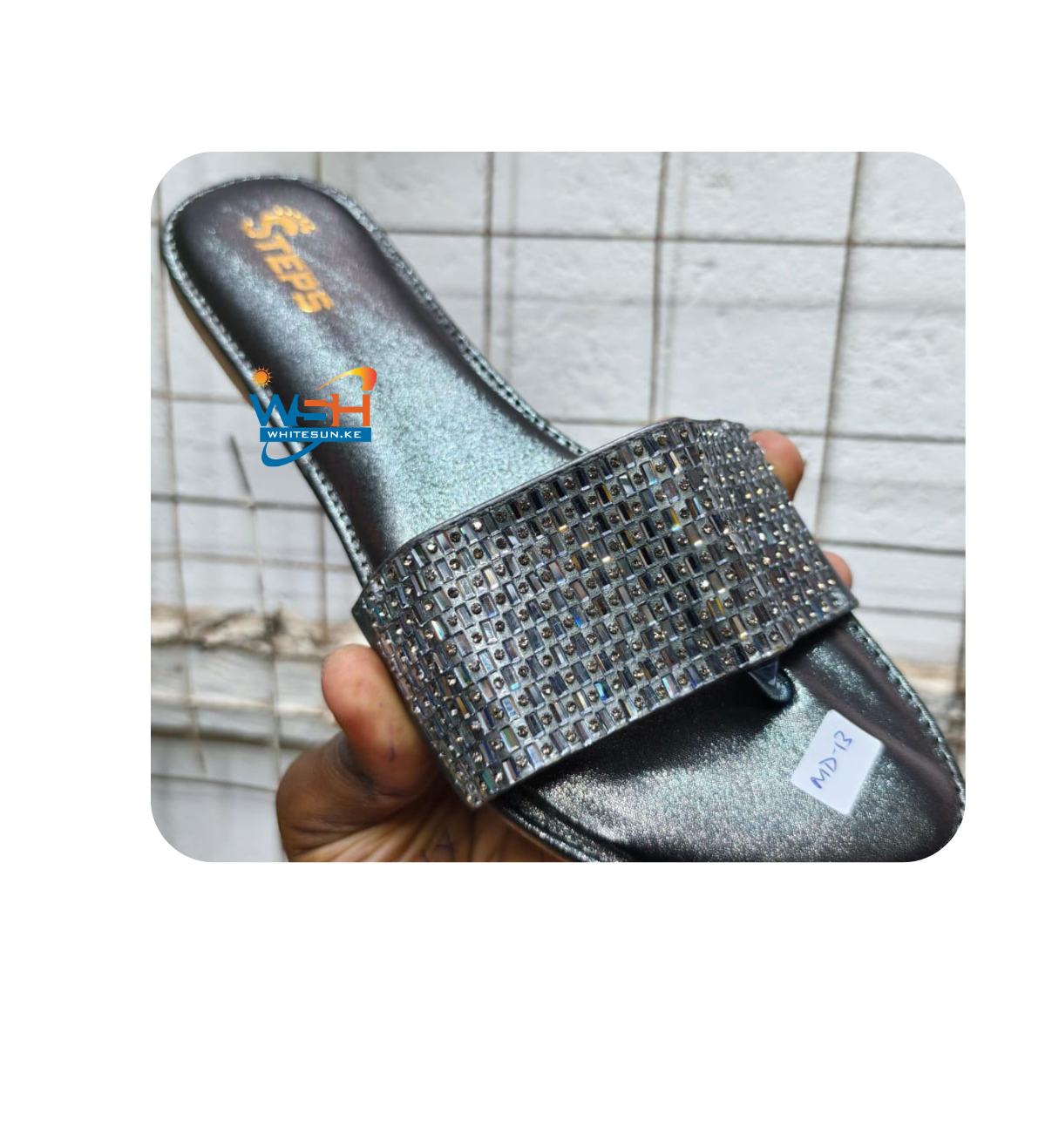 Metallic Embellished Sandal