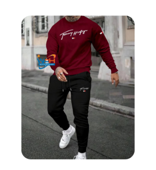 Tommy Tracksuit Green Top