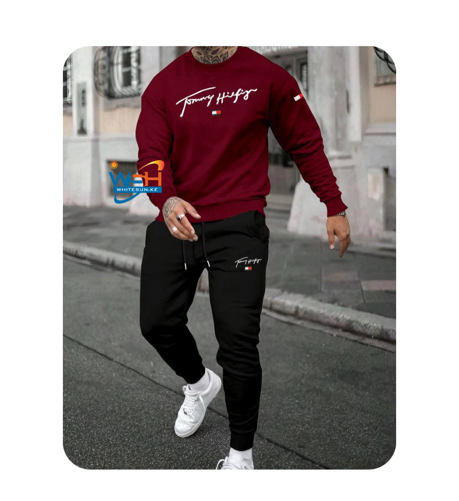 Tommy Tracksuit Green Top