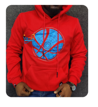 High Quality Red Mustard Hoodie