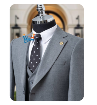 grey suit
