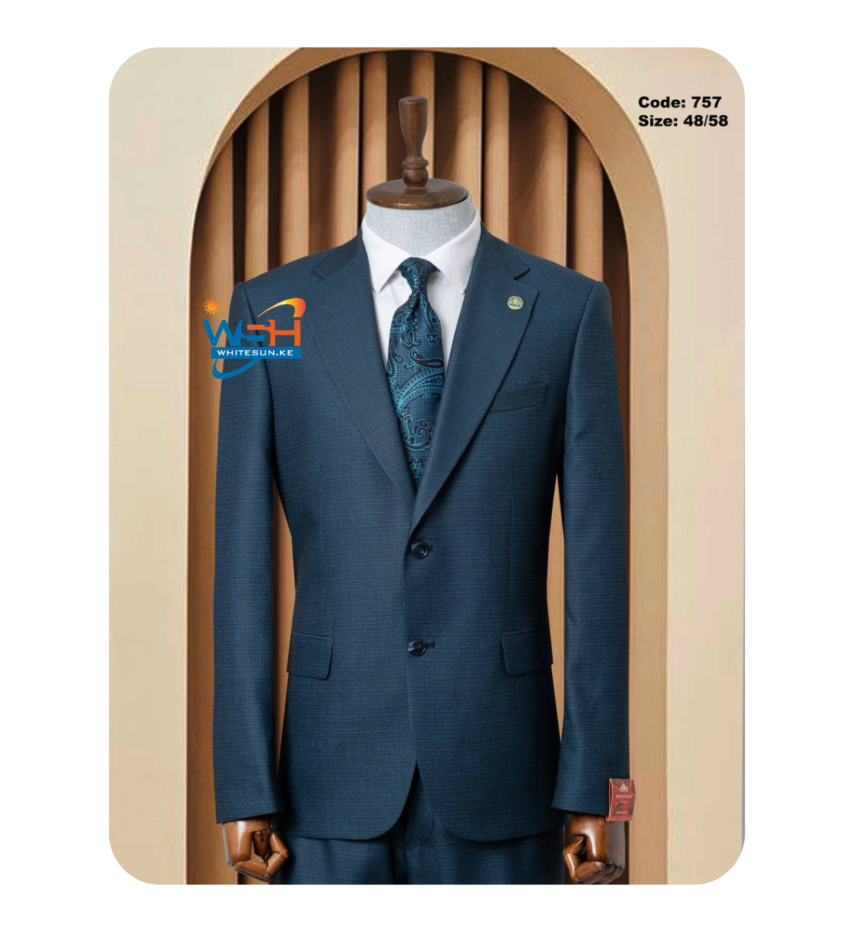 navy suit