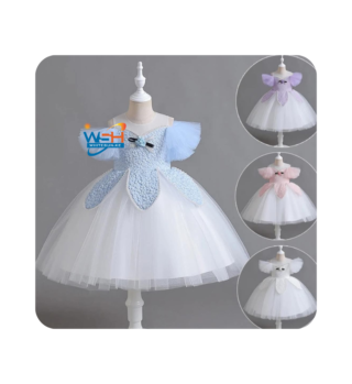 Elegant Floral Princess Dress