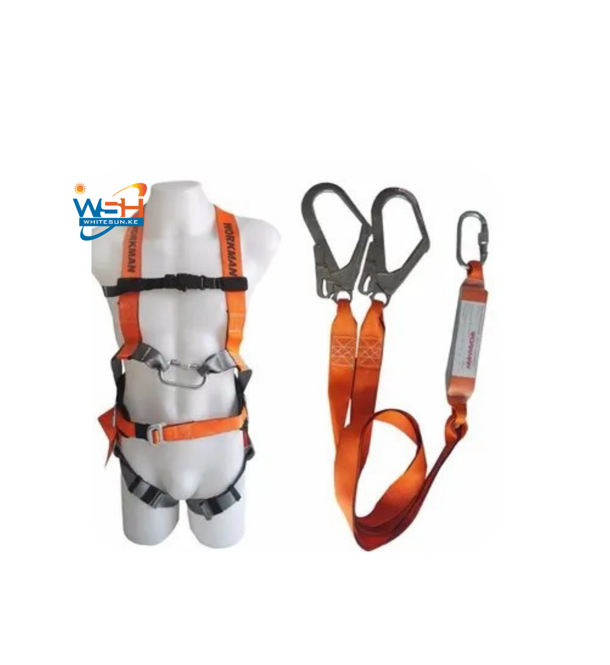 Double Hook Work Man Full Body Safety Harness