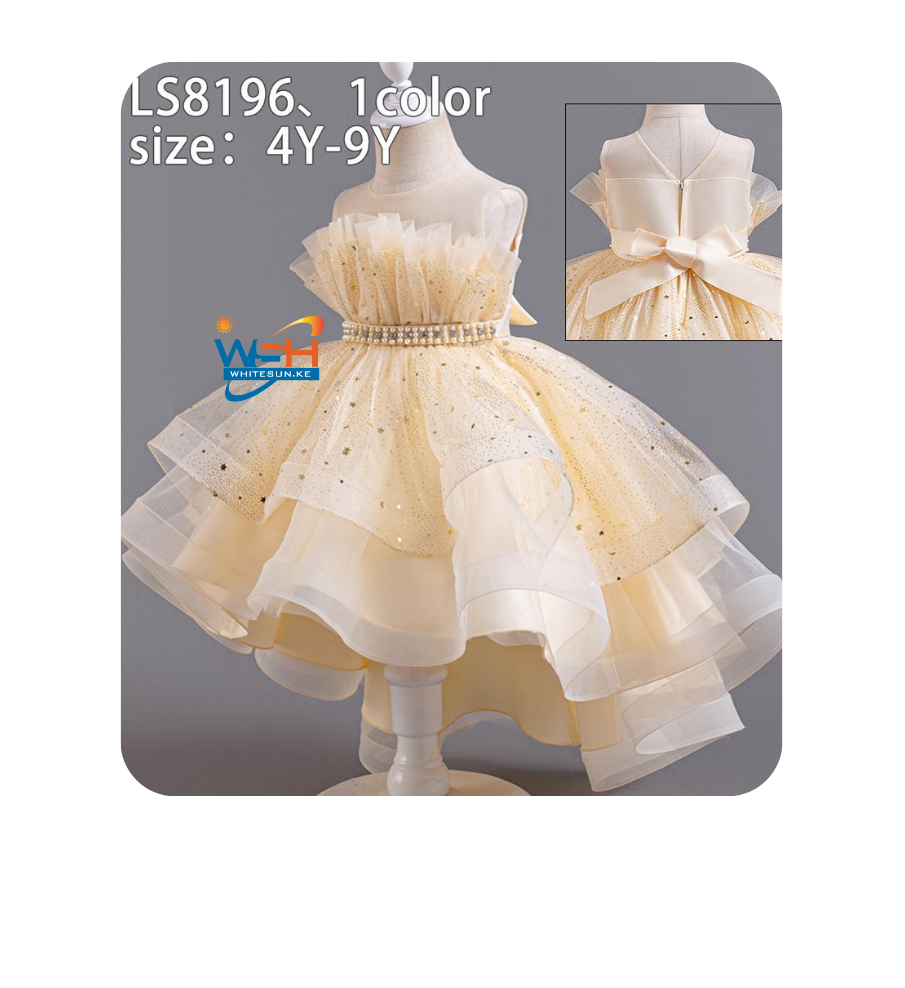 Elegant Floral Princess Dress