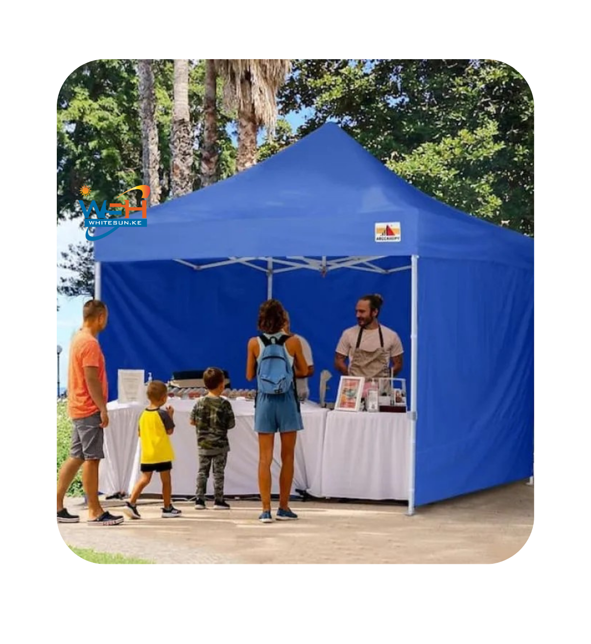 Canopy Tent With Sidewalls 2mtrs By 2mtrs/Gazebo Tent