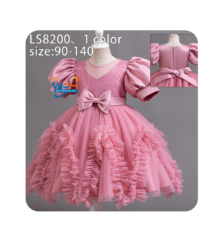 Elegant Floral Princess Dress