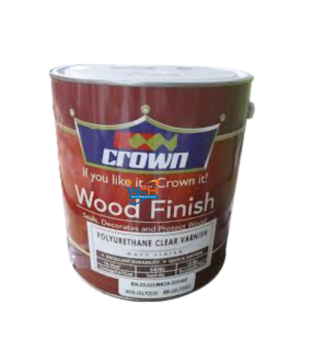 Crown Polyurethane Matt Varnish 4lts
