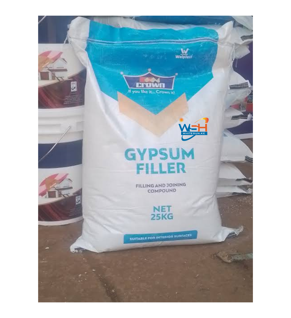 Crown gypsum filler 25kg