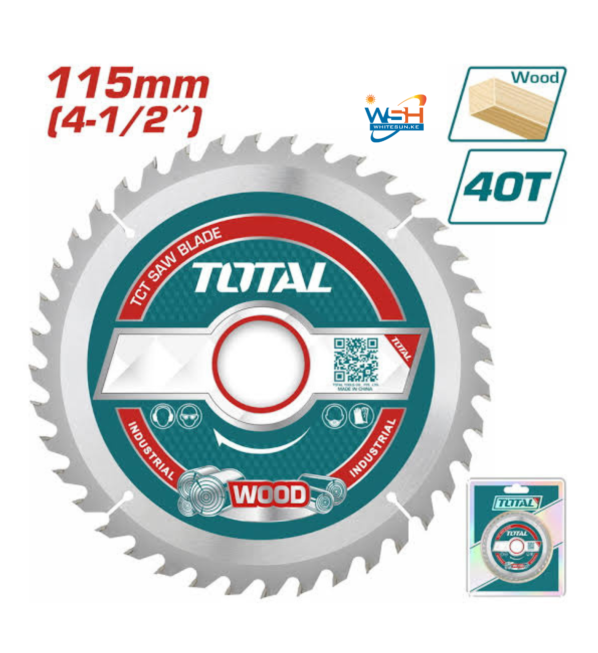 Total TCT saw blade 115mm(4-1/2″)