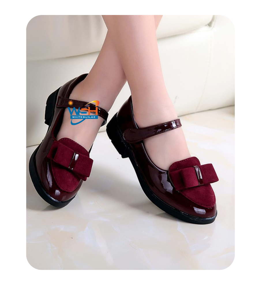 Kids Wetlook Dolly Shoes