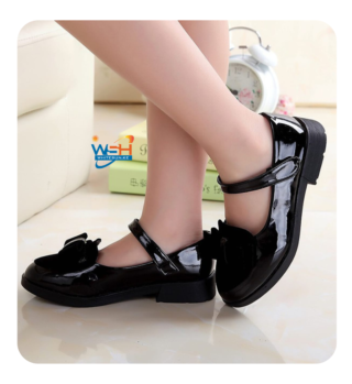 Kids Wetlook Dolly Shoes