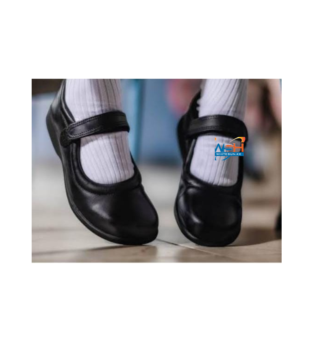 Zuri girls velcro/ buckle shoes