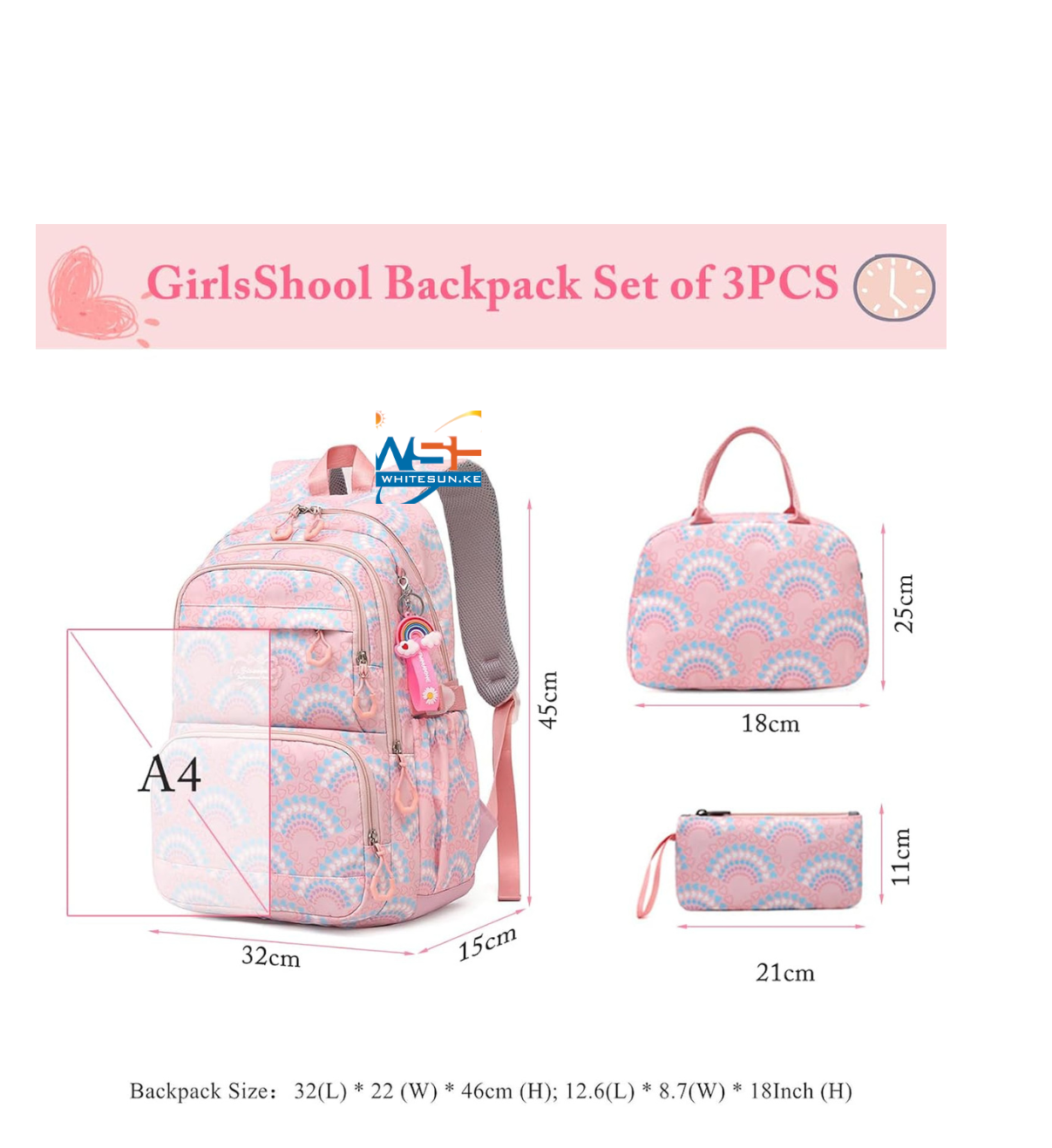 3 in 1 School bags