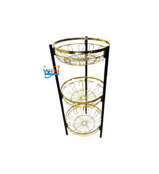 Removable 3 tier fruits rack