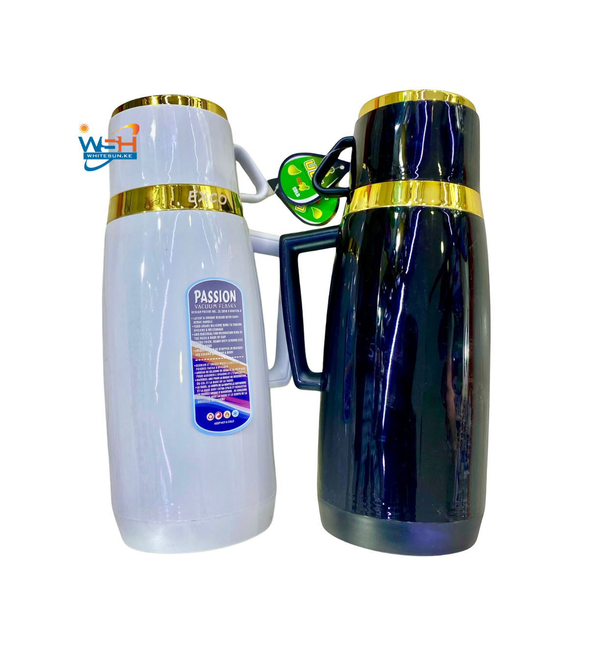 1.8lts golden flasks