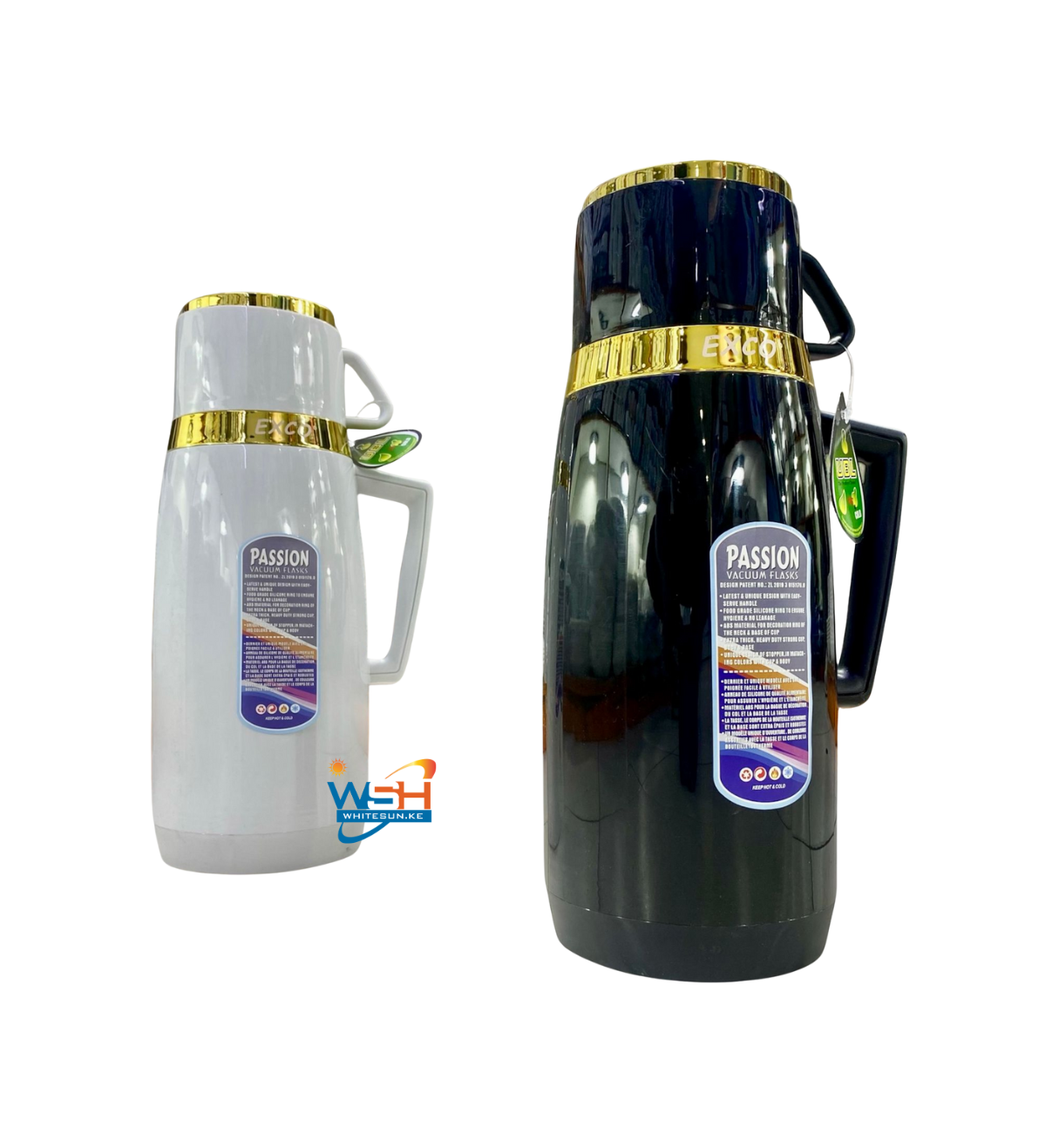 1.8lts golden flasks - Image 2