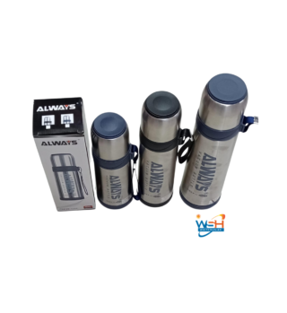 Always Life Stainless Steel Hot And Cold Water Bottle