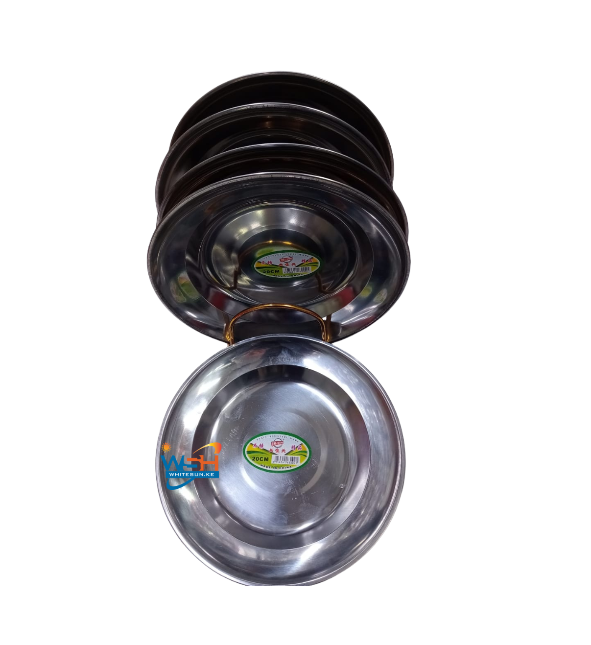 Stainless Steel Lunch Dinner Plate