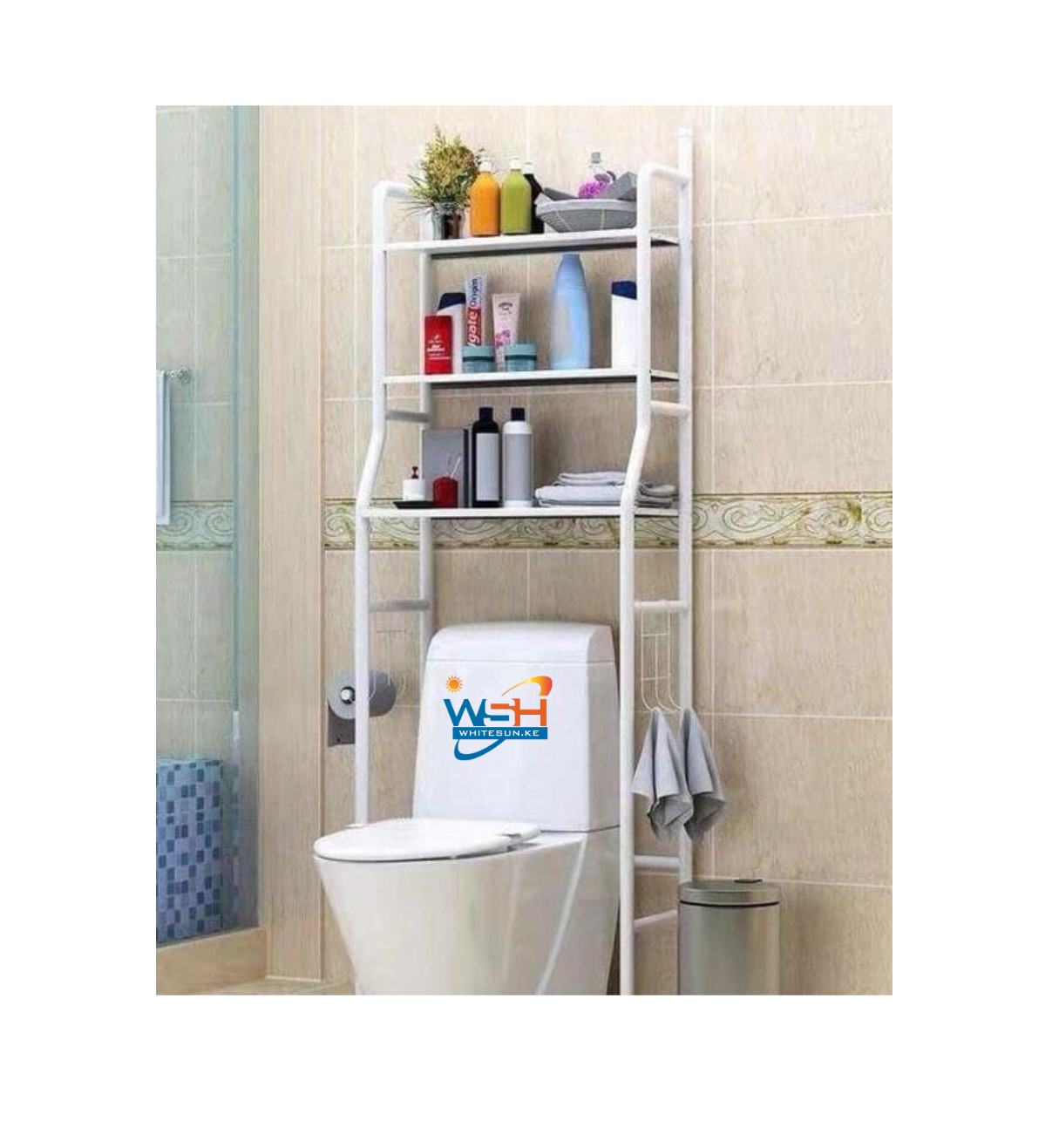 Buy White; Over The Toilet Rack Organizer To Online in Kenya | Best ...