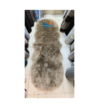 Fox fur mat