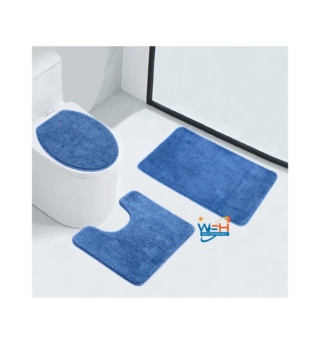 3pcs Bathroom &Toilet Mats