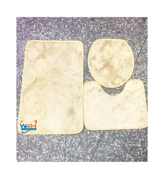 Toilet mat Cream yellow